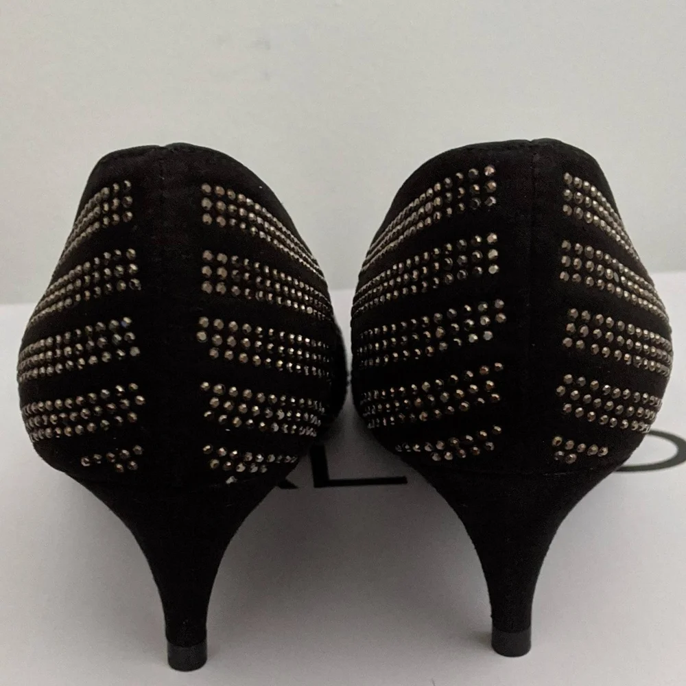 Zara Elegant Black Women's Heels 36.5 New - Picture 6 of 6